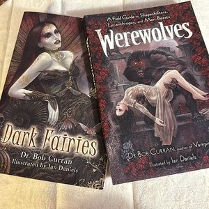 SALE!!! Dark Fairies and Werewolves reference books